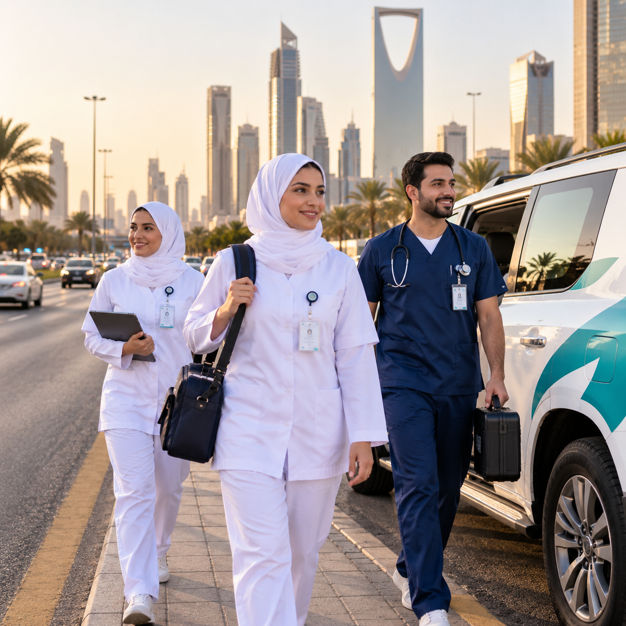 Medoor professional home healthcare team